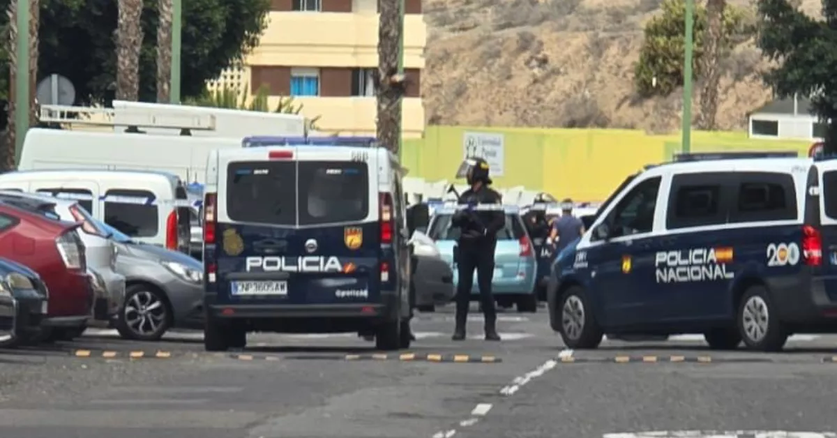 Los tres sospechosos del asalto al furgón blindado quedan en libertad provisional. Imagen de la operación de la Policía Nacional en La Paterna para detener a los presuntos autores del atraco./ EFE 