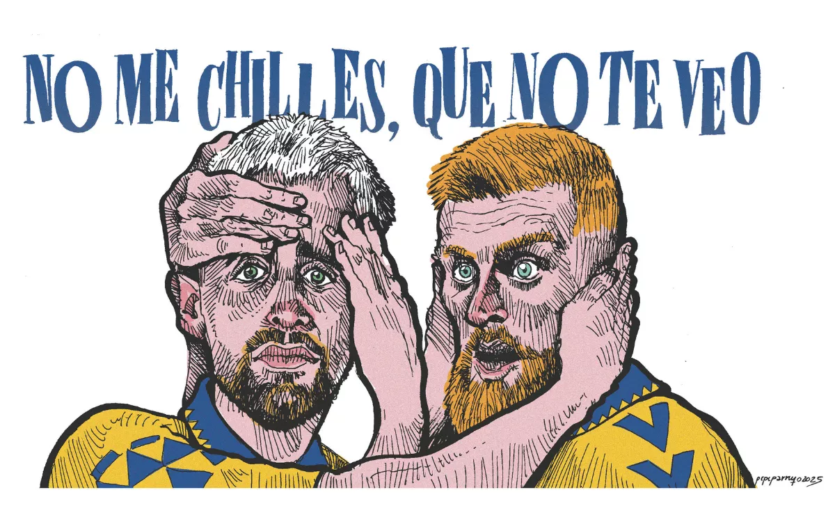 Diego Martínez y la UD Las Palmas: no me chilles que no te veo. / FARRUQO