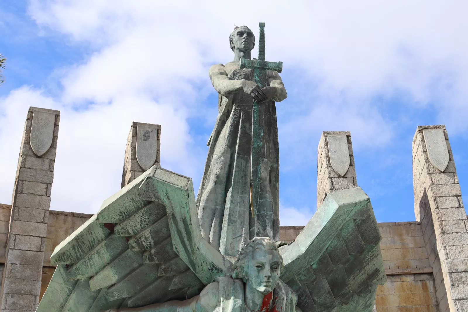 Monumento a Franco. / ATLÁNTICO HOY