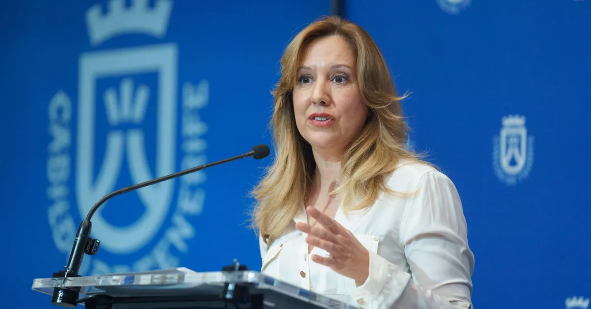 La presidenta del Cabildo de Tenerife, Rosa Dávila. EFE/ Ramón De La Rocha
