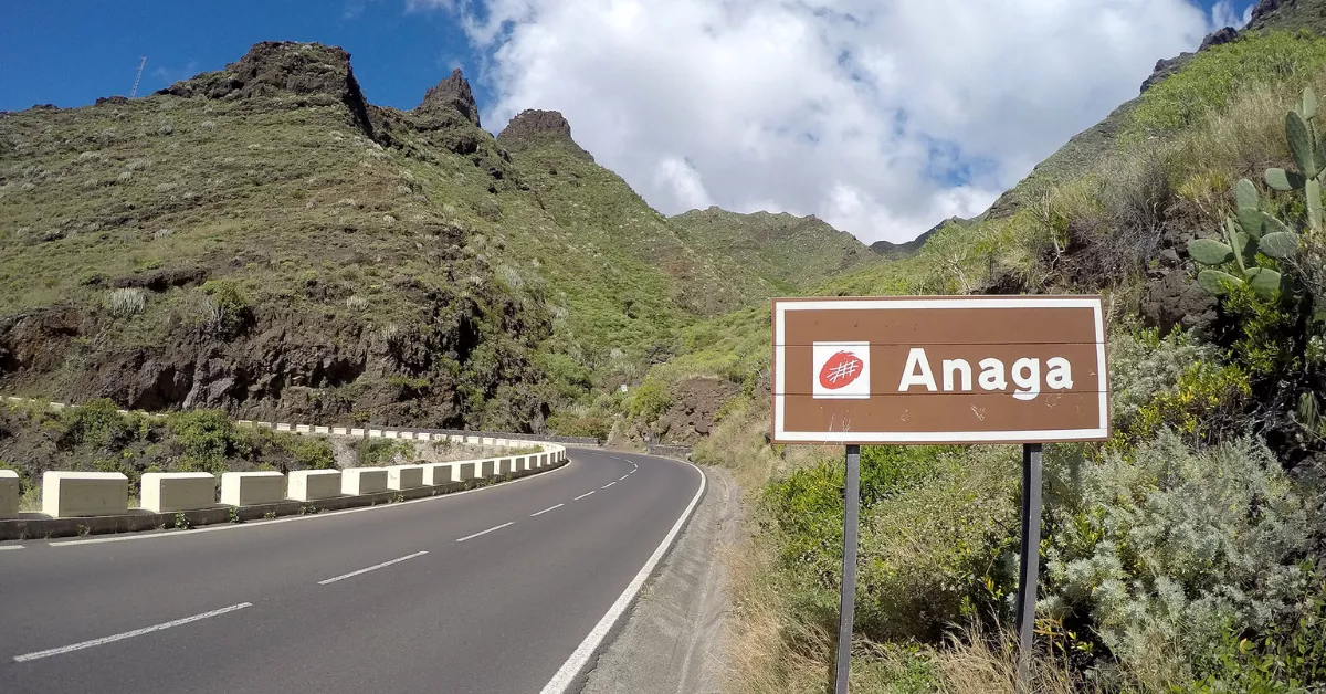 Cartel en Anaga. / CEDIDA