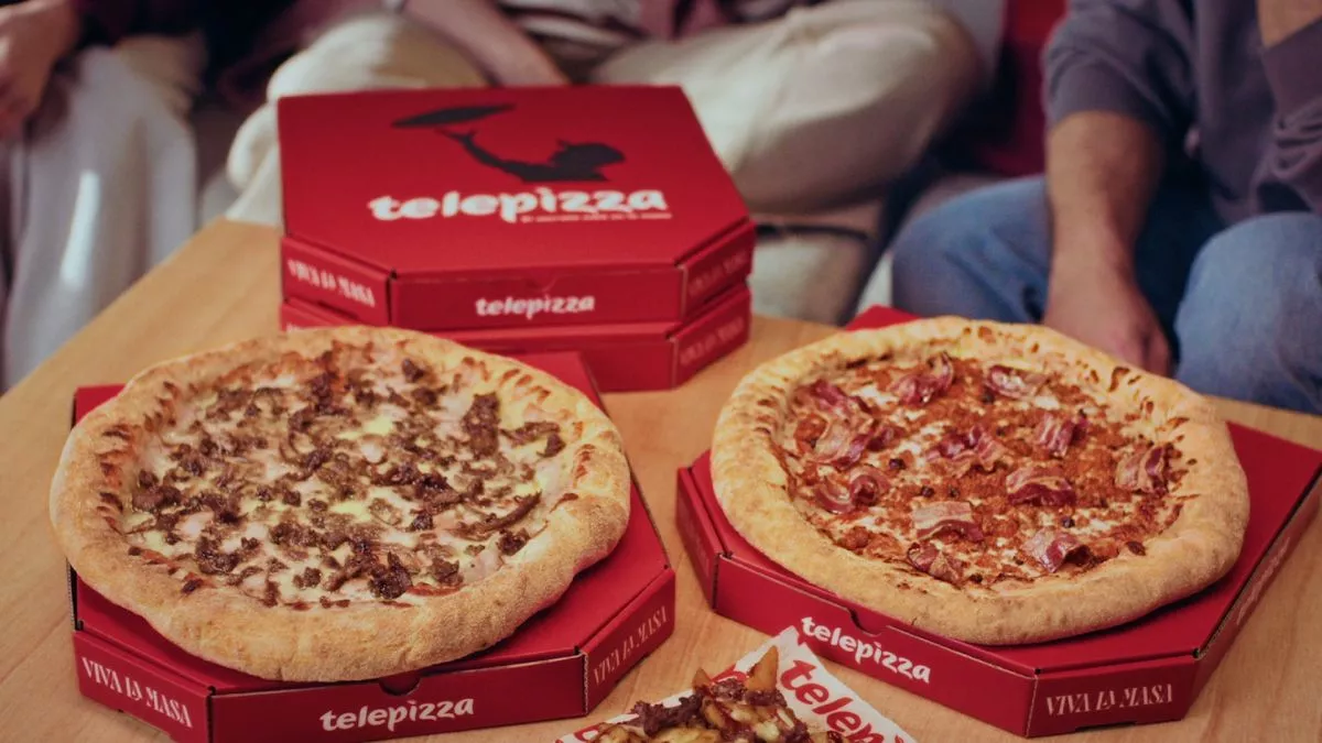 Cajas de Telepizza./ TELEPIZZA