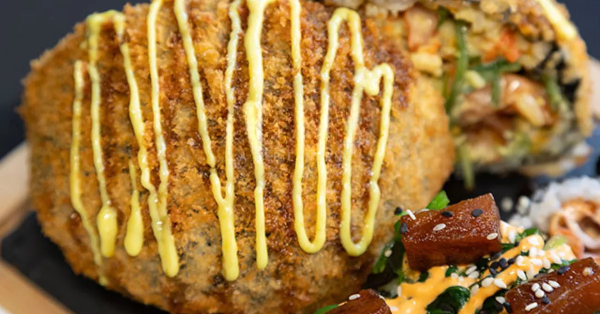 Hamburguesa de sushi / BOCADOS SUSHI BAR