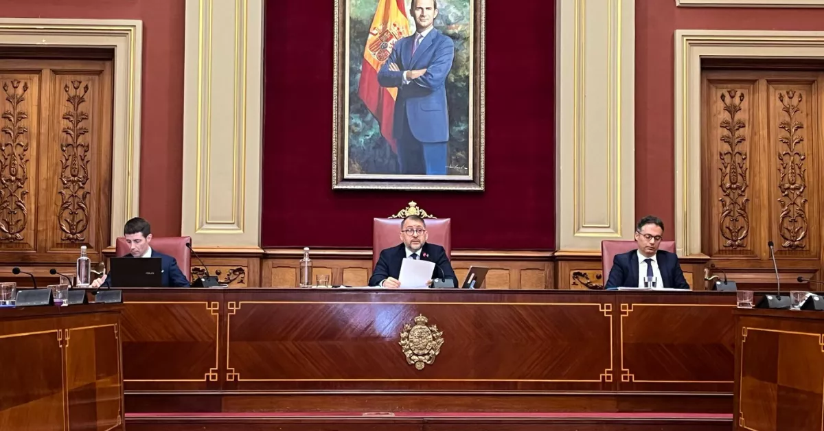 José Manuel Bermúdez en el Debate sobre el Estado del Municipio. /AH