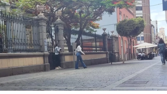 Dos agentes de la Policía Nacional adscritas a la UDEF salen de la sede de la Sociedad de Promoción con varios expedientes relevantes para la investigación, que trata de acreditar el gasto real del Carnaval. / AH Dos agentes de la Policía Nacional adscritas a la UDEF salen de la sede de la Sociedad de Promoción con varios expedientes relevantes para la investigación, que trata de acreditar el gasto real del Carnaval. / AH