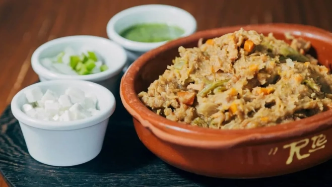 Imagen de un plato de escaldón / GUÍA REPSOL