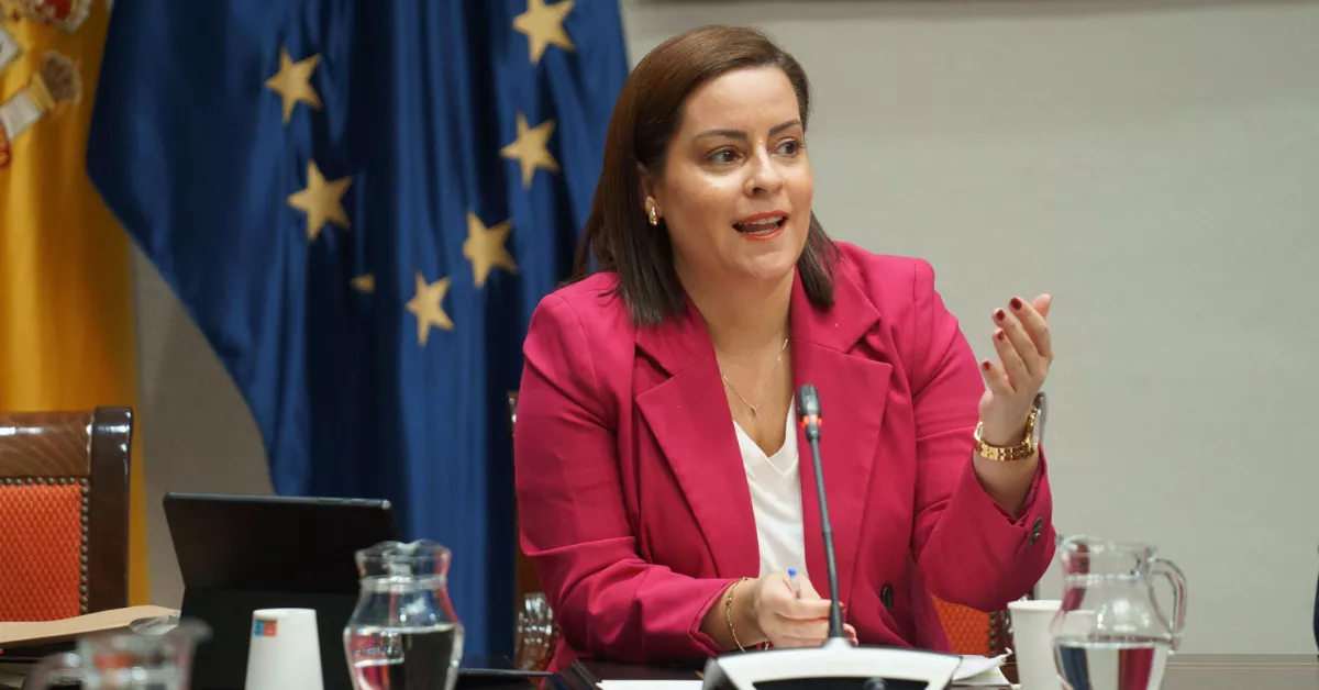 La exconsejera de Turismo, Industria y Comercio del Gobierno de Canarias Yaiza Castilla./ EFE/RAMÓN DE LA ROCHA