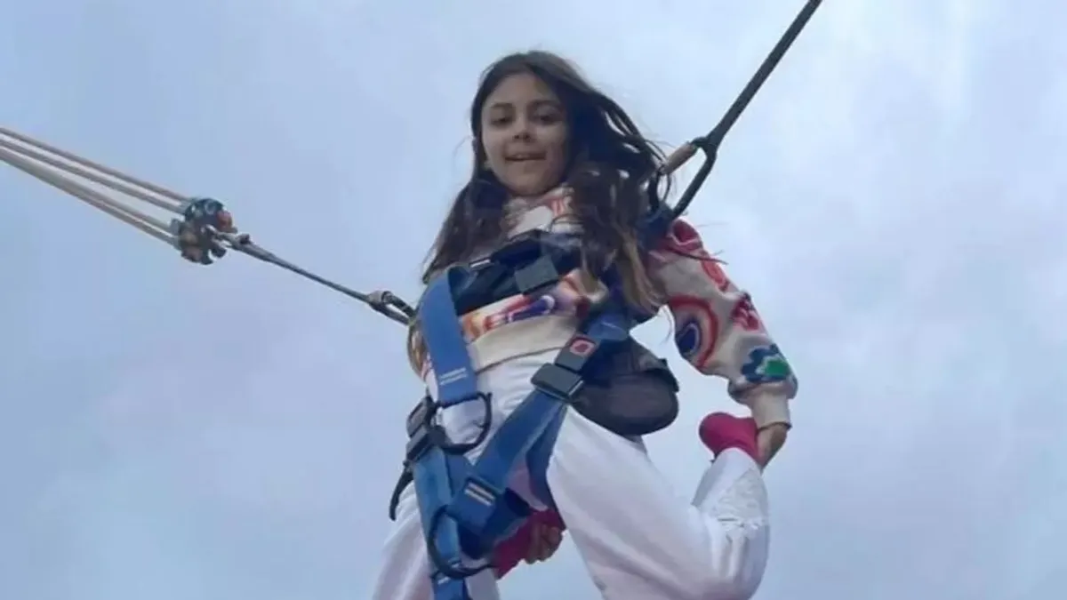 Alma, una niña de La Palma que padece una enfermedad sanguínea y necesita un trasplante de médula ósea. /REDES