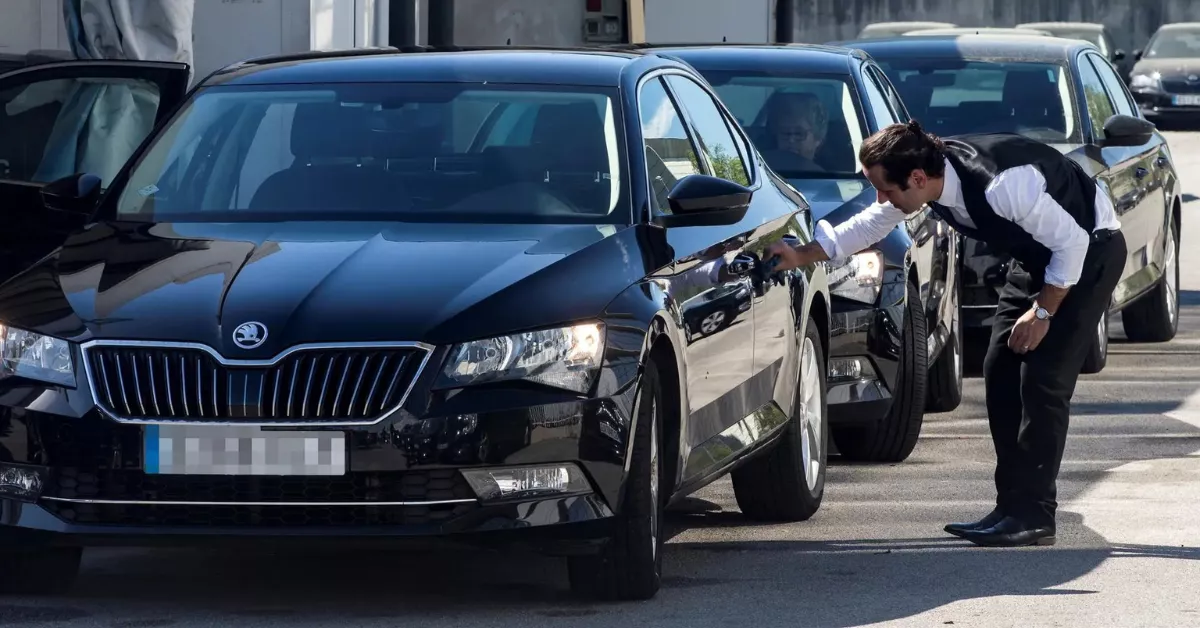 Un conductor de Uber / EFE