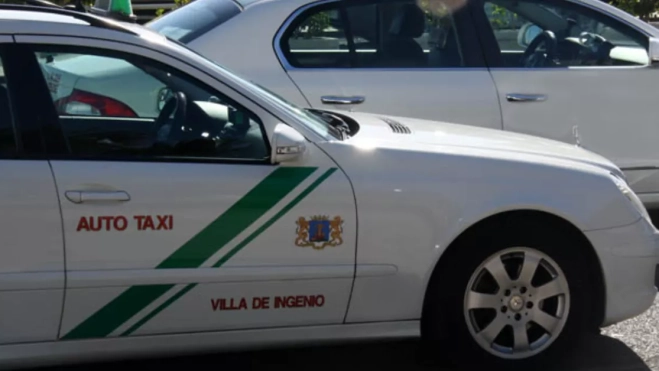 Imagen de taxis en Ingenio / FEDETAX Imagen de taxis en Ingenio / FEDETAX