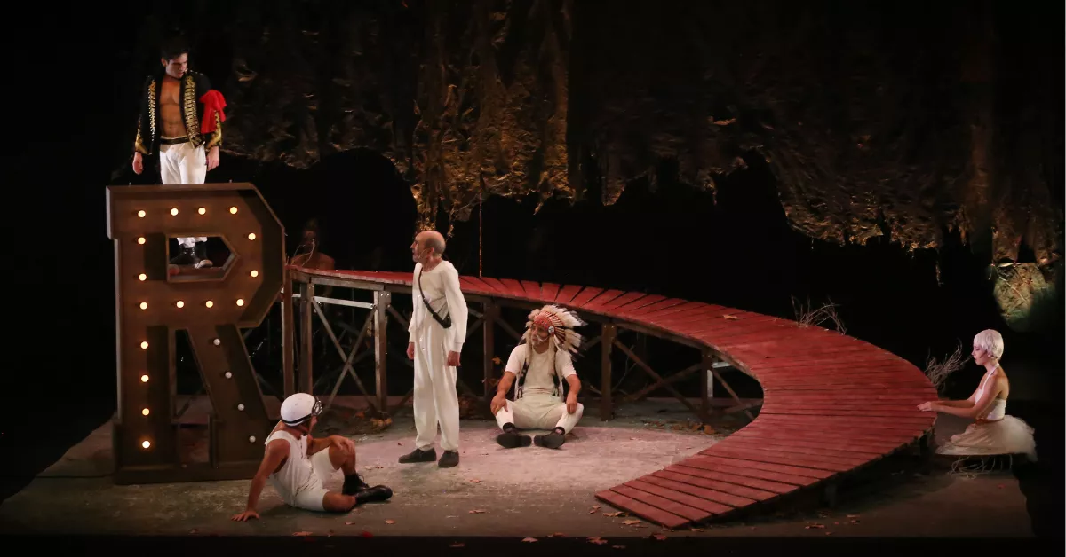 Escena de la obra Peter&Pan, que se podrá disfrutar en el Teatro Pérez Galdós / AH