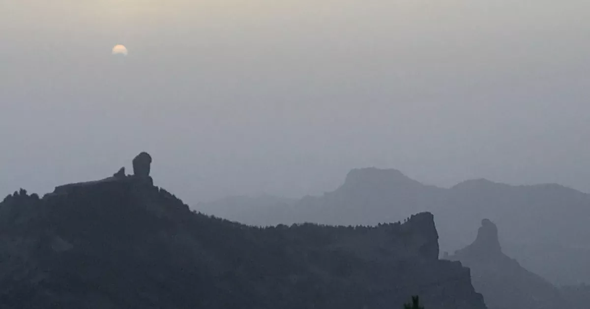 Imagen del último eclipse solar que se pudo observar desde Canarias / AH