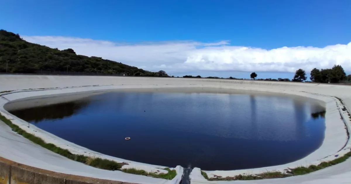 Balsa de La Tabona en La Guancha en Tenerife, Canarias. / BALTEN