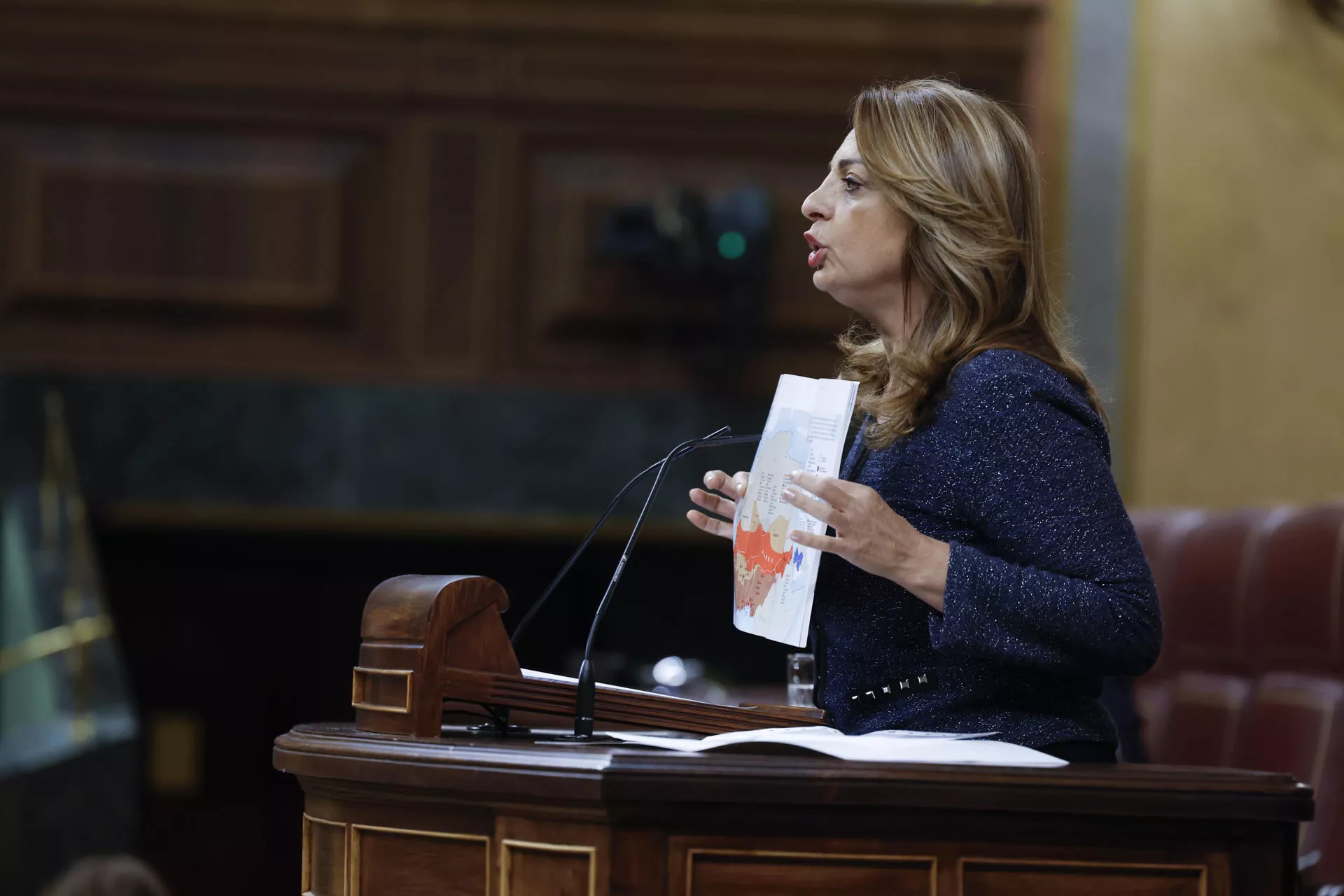 Cristina Valido en el Congreso de los Diputados. / JAVIER LIZÓN-EFE