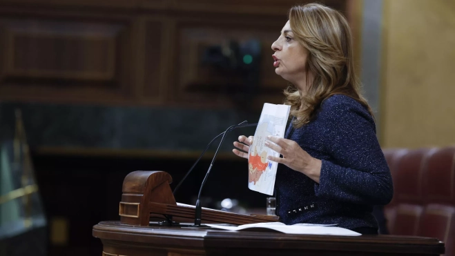 Cristina Valido, este miércoles, en el Congreso de los Diputados. / JAVIER LIZÓN-EFE Cristina Valido, este miércoles, en el Congreso de los Diputados. / JAVIER LIZÓN-EFE