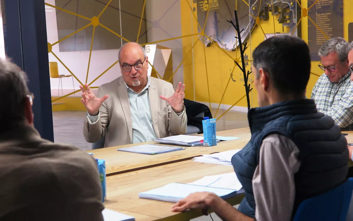 Guaguas Municipales bate récord con 55 millones de viajeros en 2024. En la imagen, Miguel Ángel Rodríguez, director general de la compañía. / AH