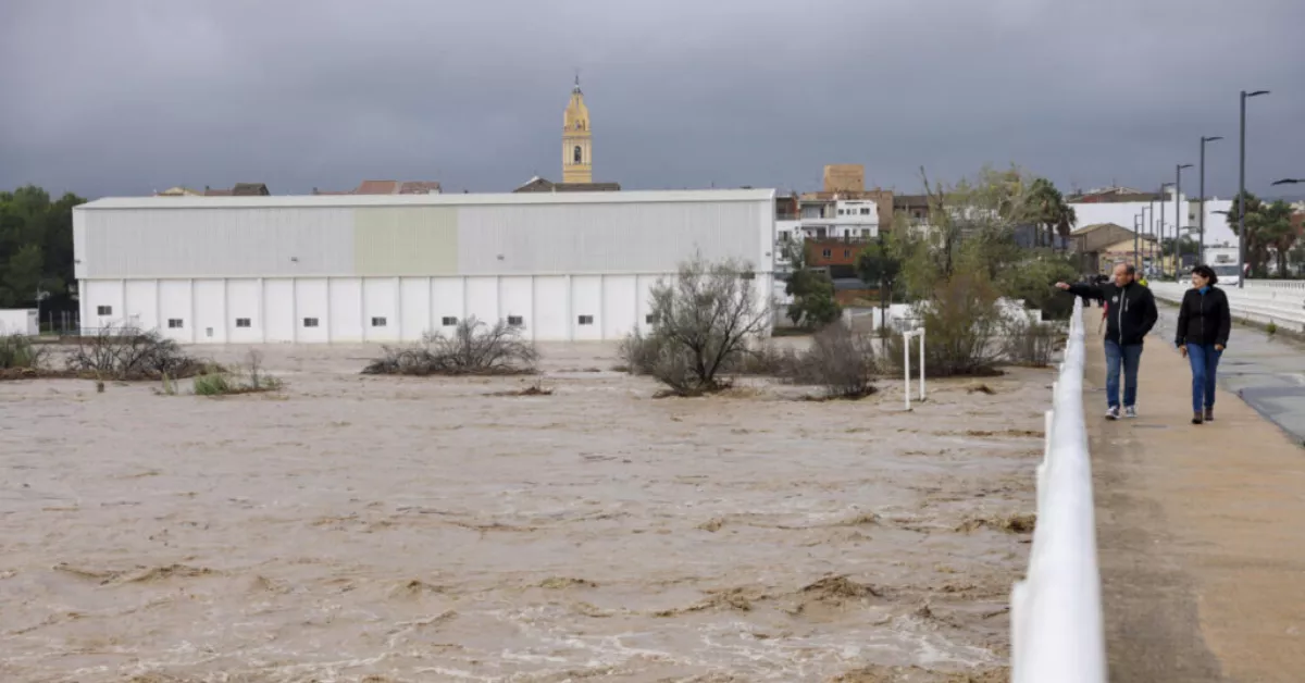 Imagen de la DANA en Canarias / EFE