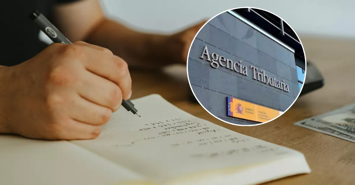 Imagen de una persona haciendo la declaración de la renta / PEXELS - MONTAJE AH