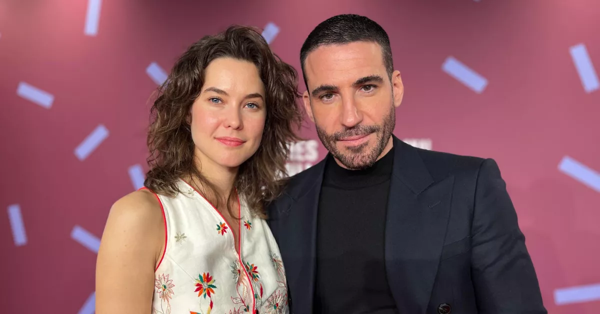 Los actores Katia Fellin y Miguel Ángel Silvestre./ EFE/ Nerea González