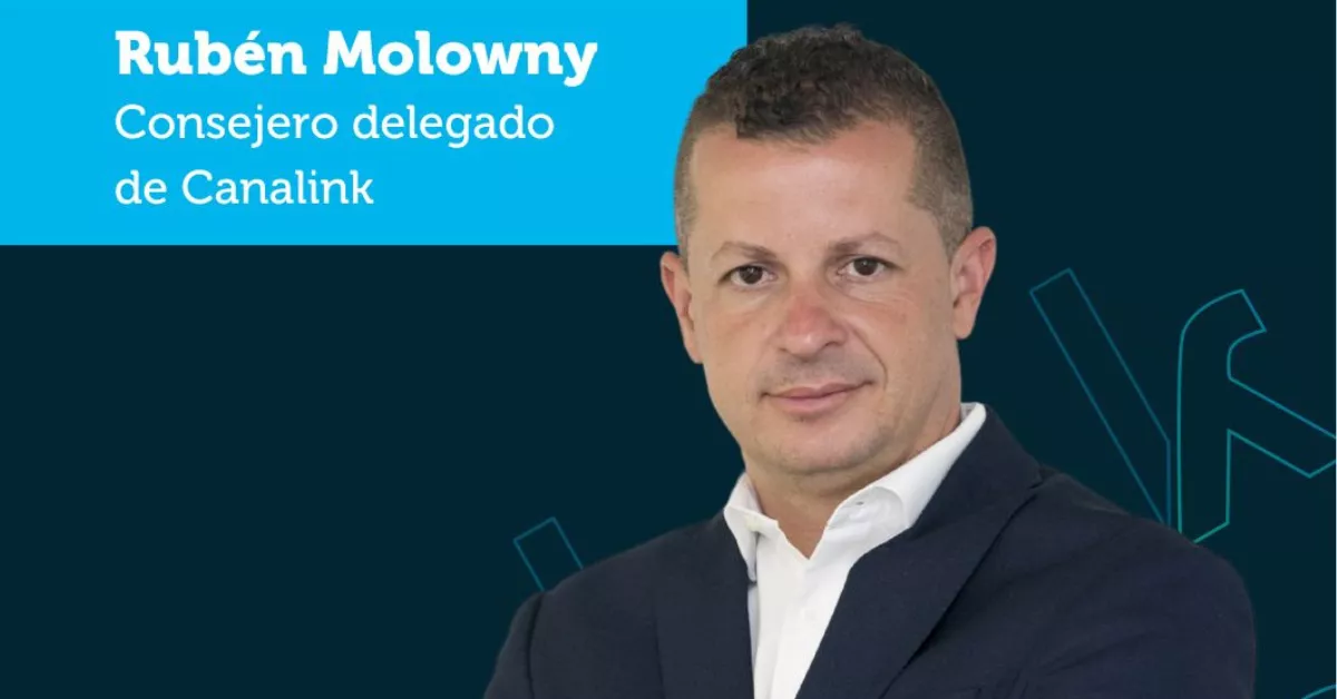 Ruben Molowny, nuevo consejero delegado de Canalink.  / CANALINK