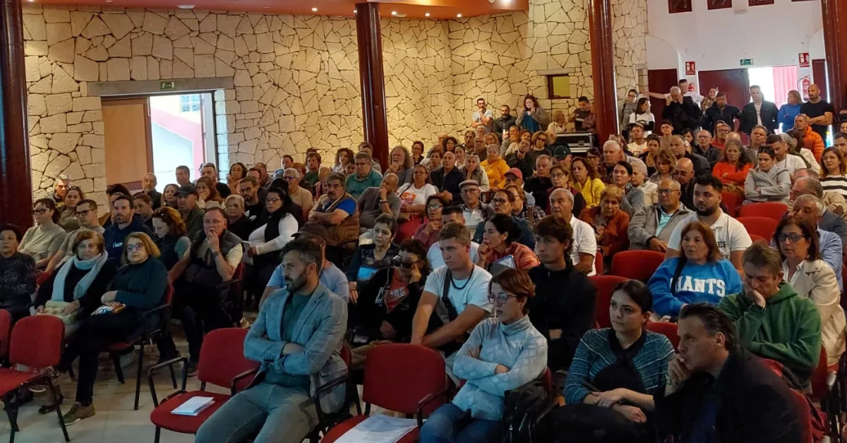 Güímar reunión de vecinos parque eólico|CEDIDA