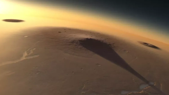 Elysium Mons, volcán de Marte / NASA