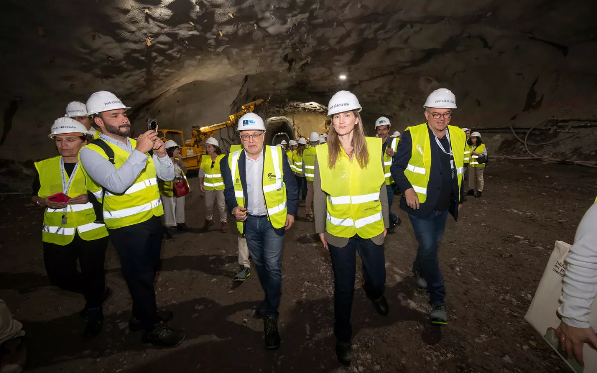 El Salto de Chira impulsa a Gran Canaria como referente en energía renovable en Europa. / DAVID DELFOUR-CABILDO DE GRAN CANARIA