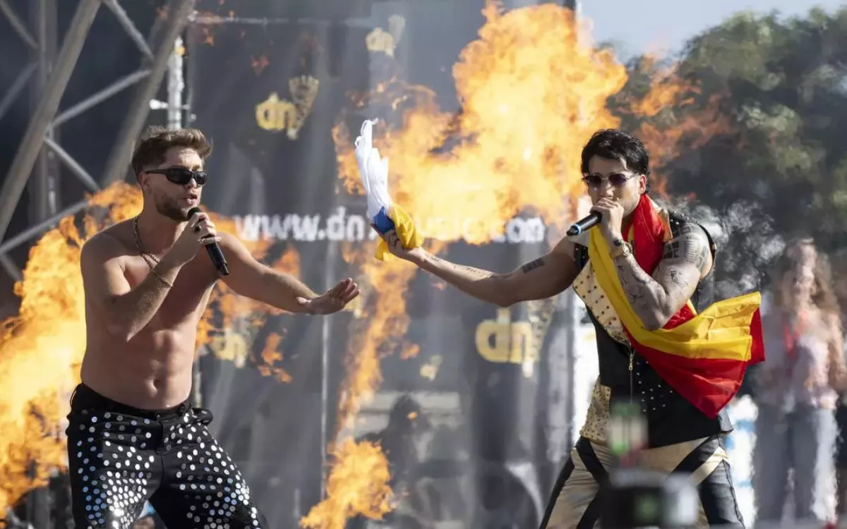 Fuerteventura será el escenario del final de temporada de ‘La Reina del Flow’. En la imagen, durante su paso por Lanzarote. / ADRIEL PERDOMO-EFE