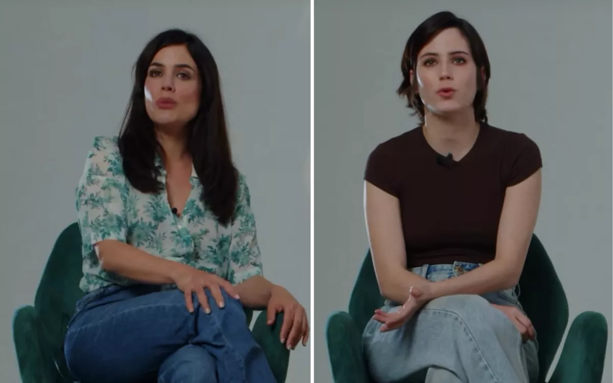 Arranca el rodaje de 'Tal vez', la historia de amor imaginada entre Pinito del Oro y Natalia Sosa. En la imagen, Adriana Ugarta y Tania Santana. / AH