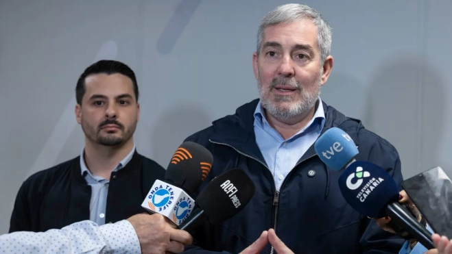 Clavijo presenta su candidatura / EFE Clavijo presenta su candidatura / EFE