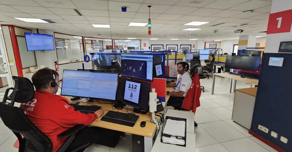 Imagen del servicio de emergencias del 112 / 112 CANARIAS