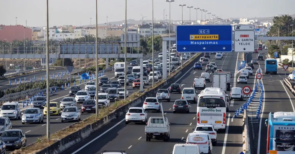 Tráfico en la GC-1 / AH