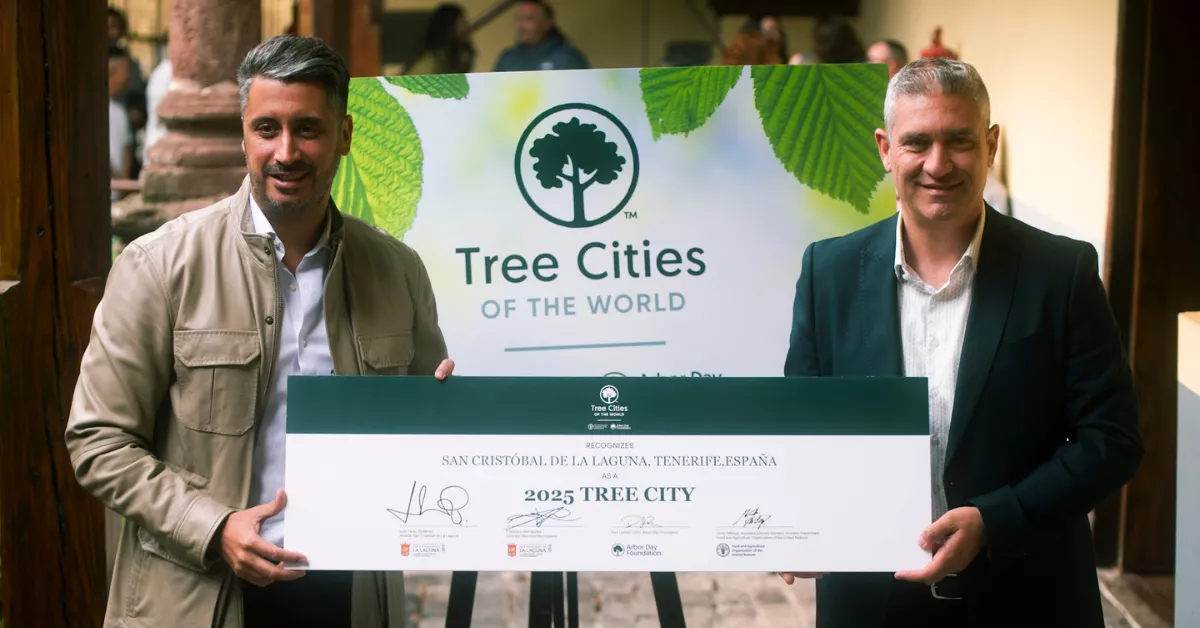 La Laguna se consolida como la ciudad más verde de Canarias y una de las más verdes de España. /CEDIDA