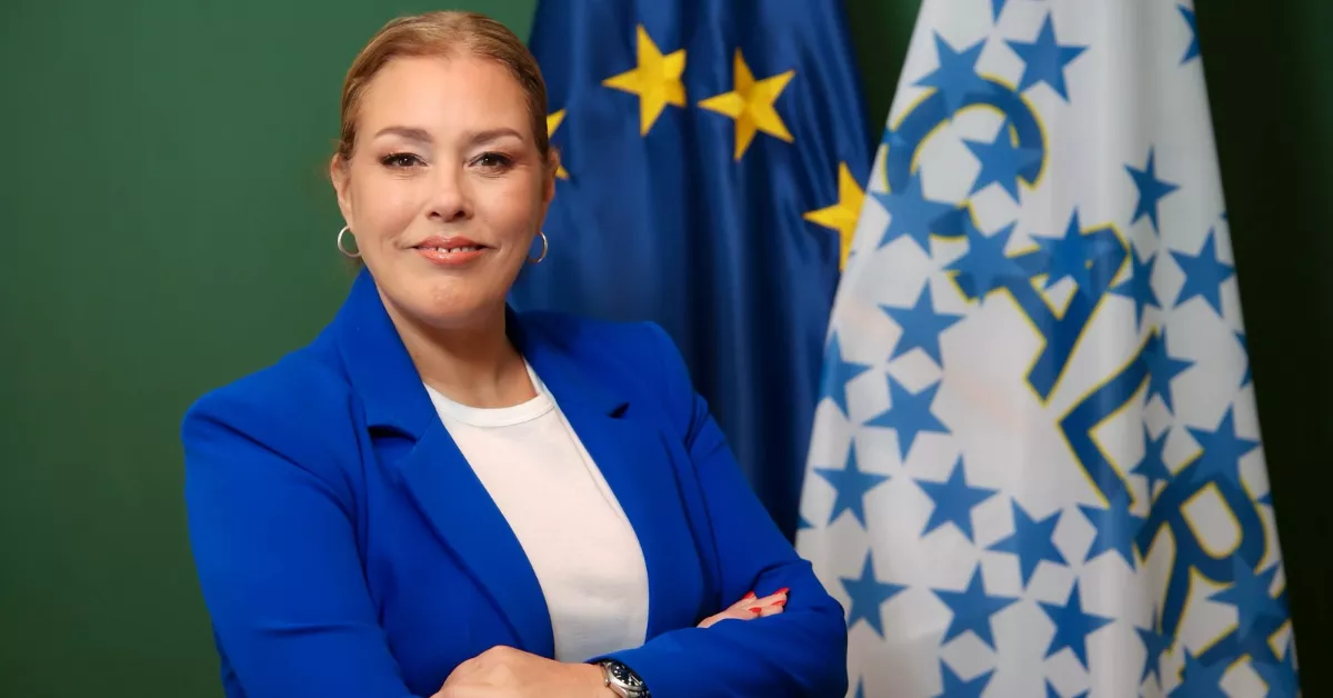 La presidenta del Parlamento de Canarias, Astrid Pérez / PARLAMENTO DE CANARIAS