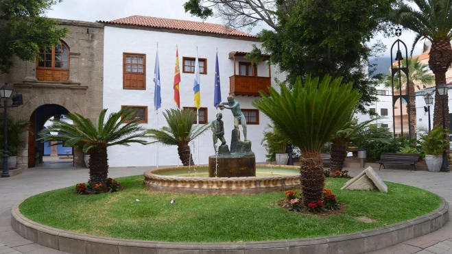 Exterior del Ayuntamiento de Güímar. / AYUNTAMIENTO DE GÜÍMAR