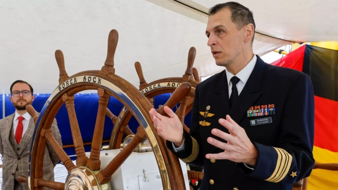 Escala del buque escuela de la Armada de Alemania Gorch Fock en Las Palmas de Gran Canaria / EFE Escala del buque escuela de la Armada de Alemania Gorch Fock en Las Palmas de Gran Canaria / EFE