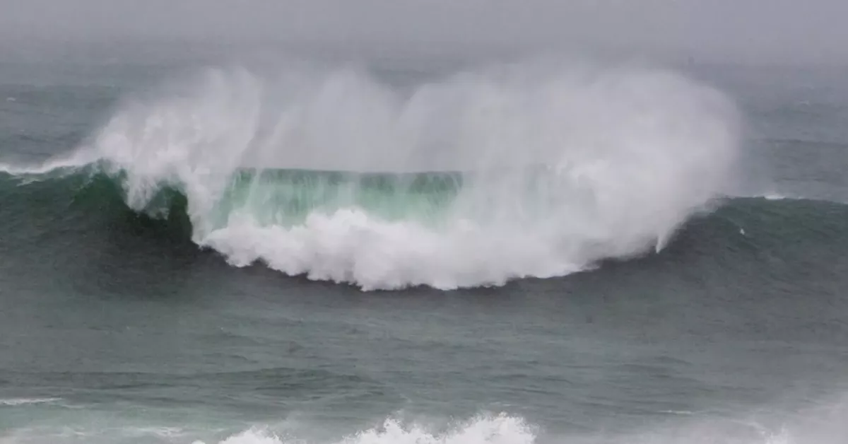 Imagen de archivo de oleaje / EFE