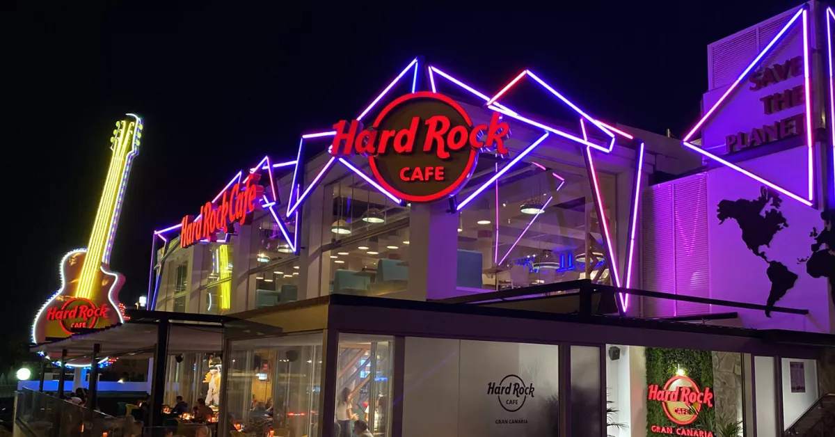 Imagen del Hard Rock Café de Maspalomas / HARD ROCK CAFÉ