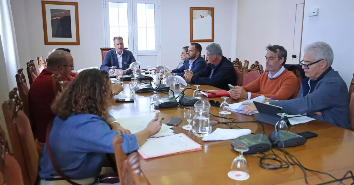 Imagen de la reunión del Consorcio del Agua de Lanzarote / CABILDO DE LANZAROTE