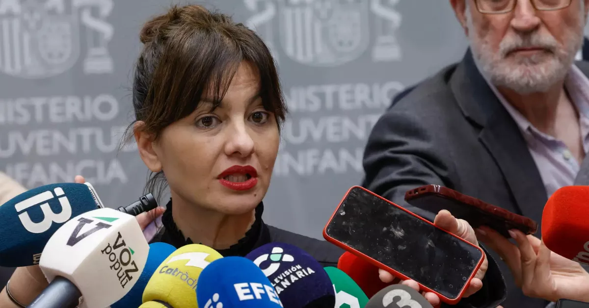 La ministra de Juventud e Infancia, Sira Rego / EFE