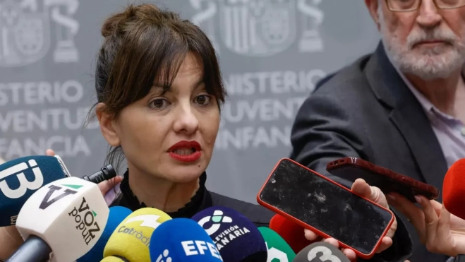 La ministra de Juventud e Infancia, Sira Rego / EFE