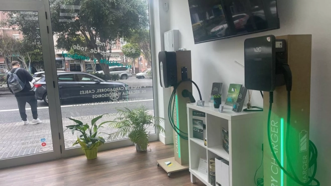 Cargadores en Canary Charger. / CEDIDA