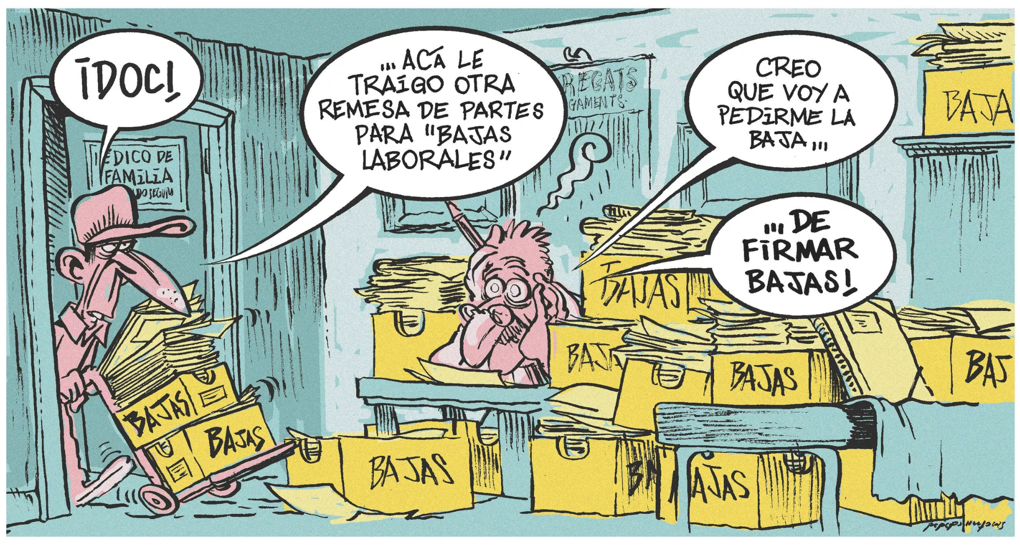 Bajas laborales en Canarias: un desafío creciente que afecta a trabajadores y empresas. / FARRUQO