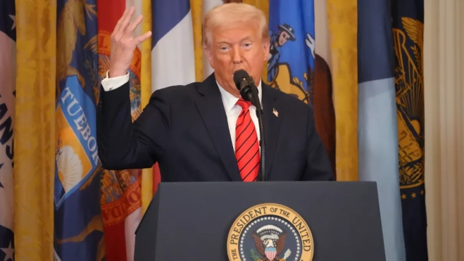 Donald Trump, presidente de Estados Unidos que está impulsando aranceles./ ARCHIVO Donald Trump, presidente de Estados Unidos que está impulsando aranceles./ ARCHIVO