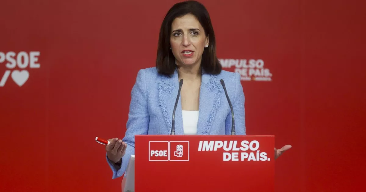 Esther Peña, portavoz del PSOE / EFE