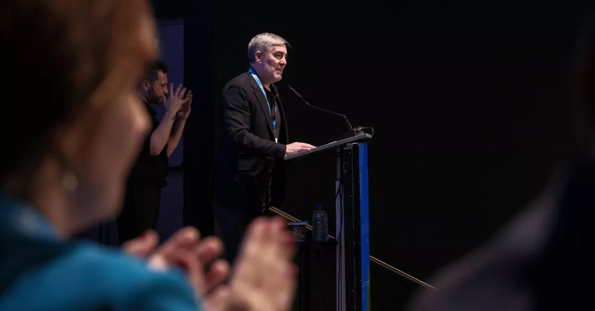 Fernando Clavijo en el VIII Congreso de Coalición Canaria / EFE-ÁNGEL MEDINA G.