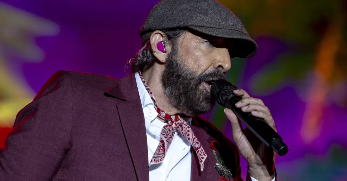 Juan Luis Guerra en uno de sus conciertos / EFE