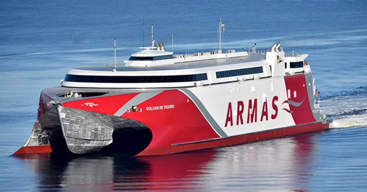 Buque de Naviera Armas. / NAVIERA ARMAS
