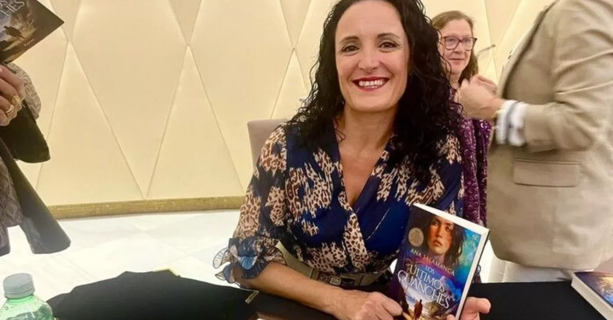 Ana Salamanca, autora de 'Los últimos guanches'./ ARCHIVO