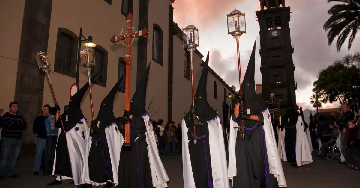 Procesión de Semana Santa en La Laguna / AYUNTAMIENTO DE LA LAGUNA